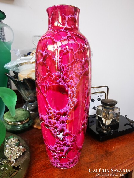 Hollóház chandelier vase, 25 cm