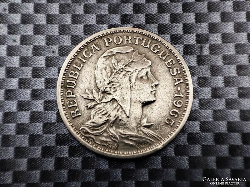 Portugal 50 centavos, 1965