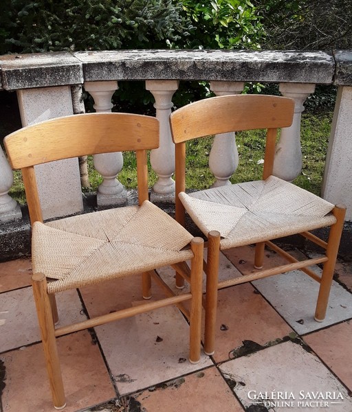 Børge Mogensen J39 Fredericia  dán midcentury szék párban / vintage design