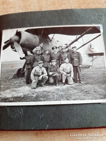 Horthy airplane photo album