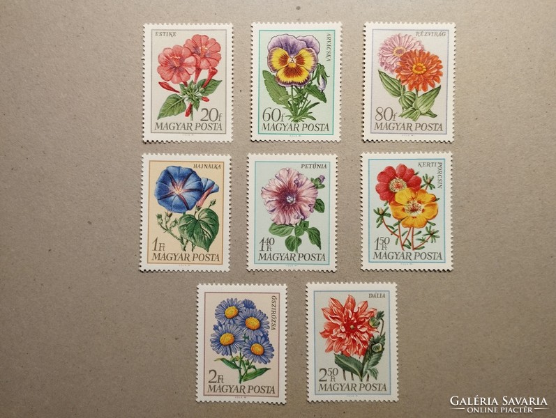Magyarország-Kerti virágok 1968