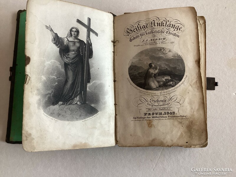 Csatos , Németnyelvű vallási témájú könyv 1842 - ből .