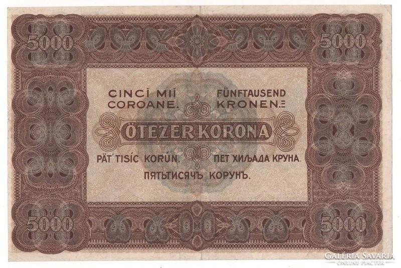1920 5000 korona aEF.