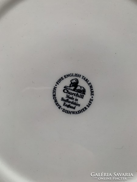 Churchill porcelán lapos tányér 7 db