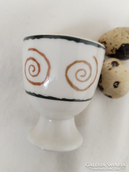Porcelain, egg holder - folk style
