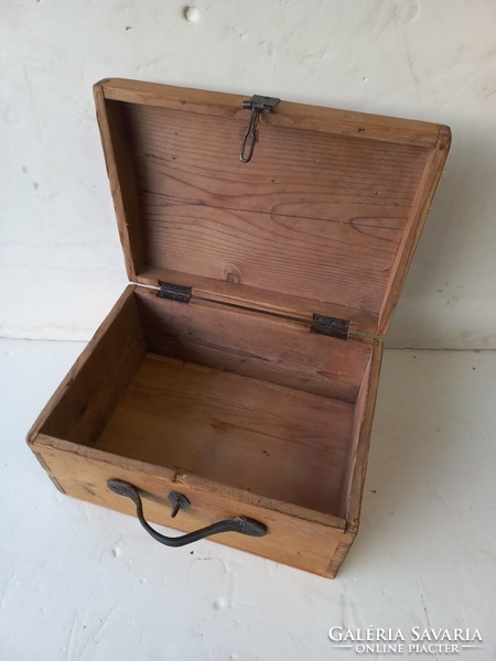 Small pine chest
