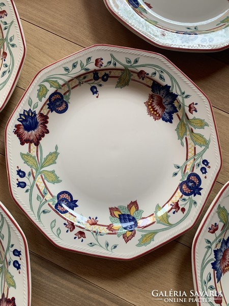 Churchill porcelain flat plate 7 pcs