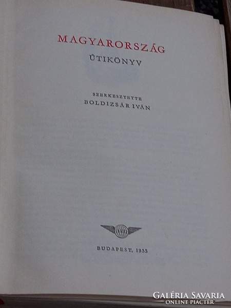 Retro Hungary guidebook, including Budapest, Balaton with beautiful midcentury illustrations (1955)
