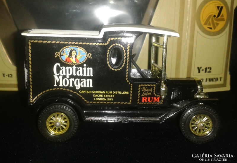 Matchbox Y-12 1912 Ford Modell T "Captain Morgan" - Made in England (1978) - dobozban