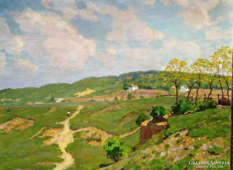 Béla Vidovszky -spring landscape-