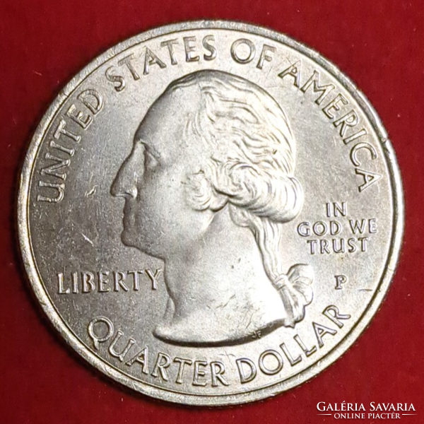 2016.  USA emlék negyed dollár (Folt Moutris) (815)