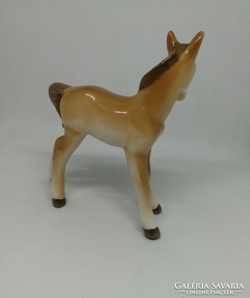 Granite porcelain horse, foal!