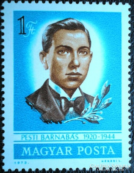 S2927 / 1973 Barnabás stamp from Pest, postage stamp