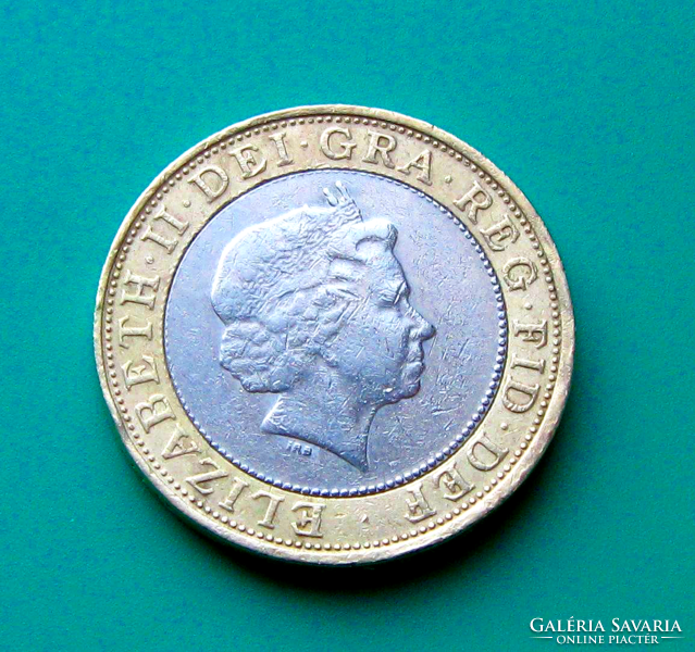 United Kingdom - £2 - 2001 - ii. Queen Elisabeth