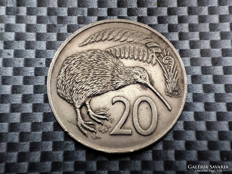 Új Zéland 20 cent, 1967