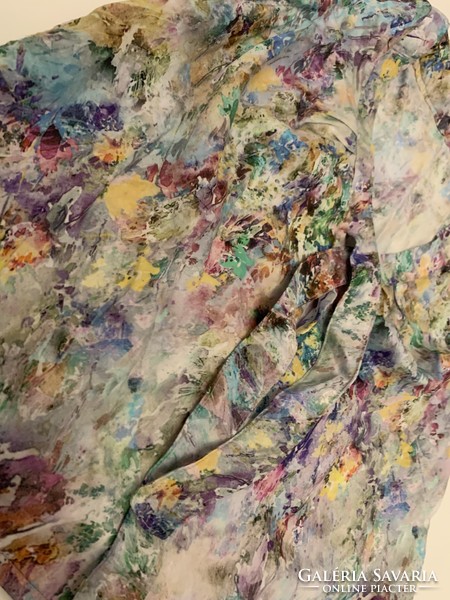 Álomszép színekben finom festményszerű festmény festményes festett virágtenger felső