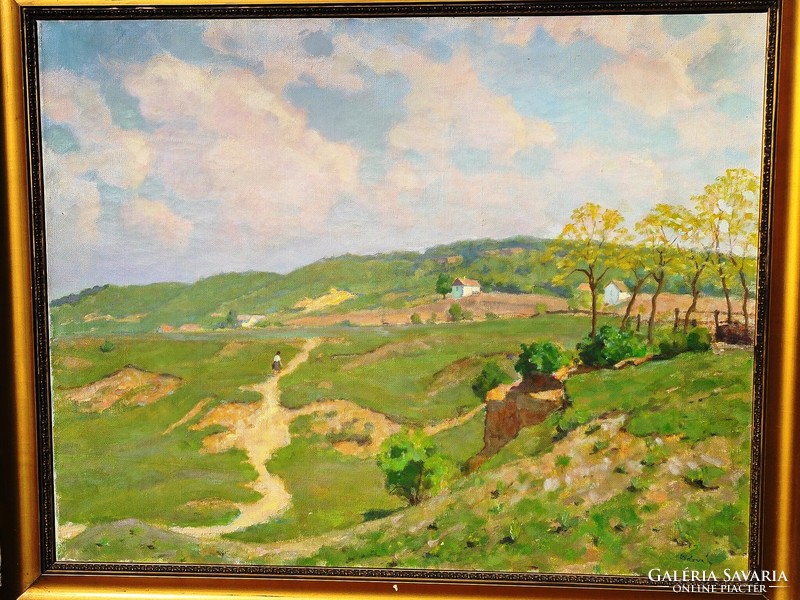 Béla Vidovszky -spring landscape-