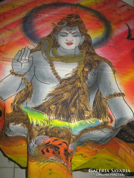 Indiai festett filigrán egyedi terítő