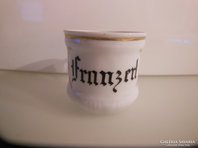 Mug - antique - 1 dl - porcelain - German - flawless