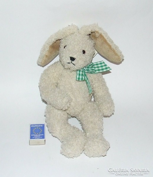 Older, larger size, brand new, sunkid brand, rabbit, bunny figurine with paper label gift dog