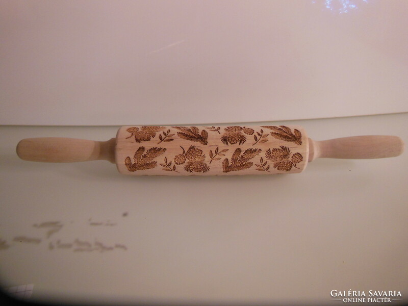 Rolling pin - new - 36 x 5 cm - German - perfect