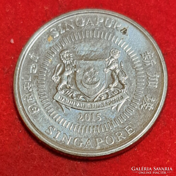 2015 Singapore 10 cents (781)