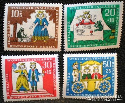 Bb295-8 / Germany - Berlin 1966 People's welfare: Grimm's tales iii. Postage stamp