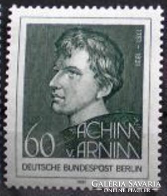 Bb637 / Germany - Berlin 1981 Achim von Armin stamp postal clerk