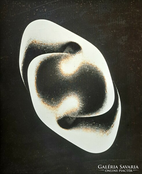 Abstract graphic with well sign, 1990