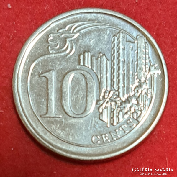 2015 Singapore 10 cents (781)
