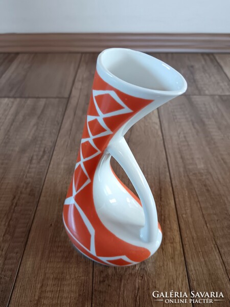 Old Polish bogucice modern porcelain vase