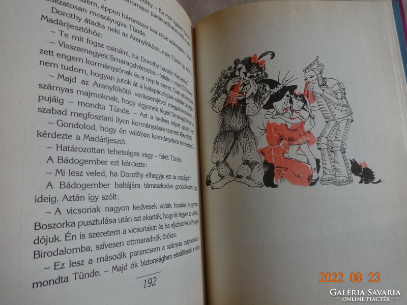 L. Frank Baum: Oz, the miracle of miracles - storybook with illustrations by Róna Emy