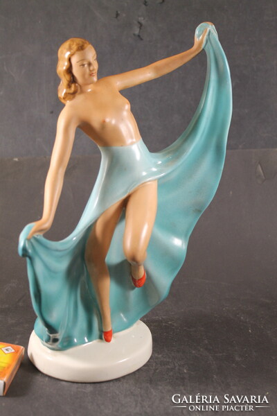 Antik art deco porcelán balerina 268