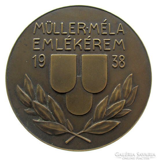 Müller Méla (festőművésznő) Emlékérem 1938
