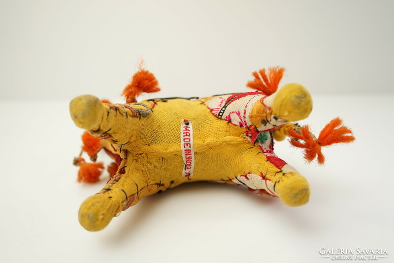 Retro Indian Patchwork Rajasthani Stuffed Toy Camel / Toy Figure / Old Pupu Camel