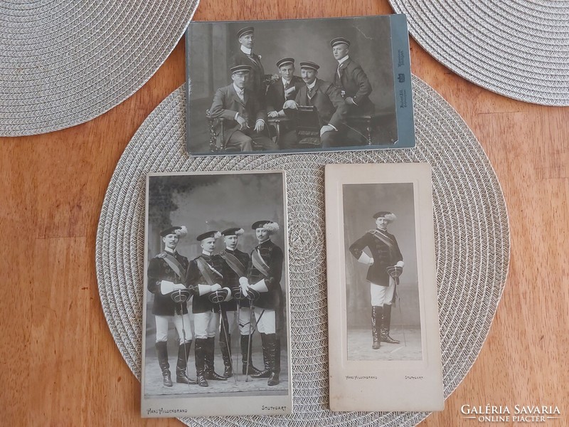 (K) old photos cadets, fencing team?