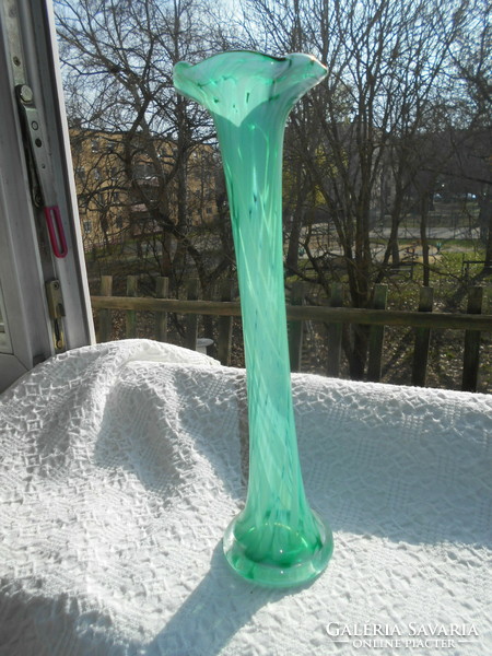 Craft Czech glass vase