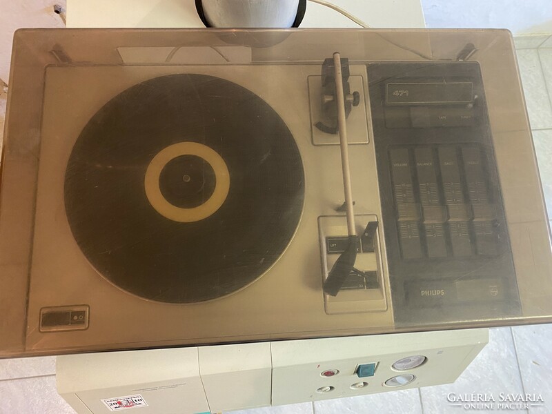 Philips 471 - Stereo 4 csatornás lemezjátszó - hibás!