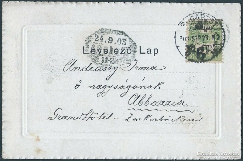Balatonföldvár, (Fatornyos) Étterem    1903