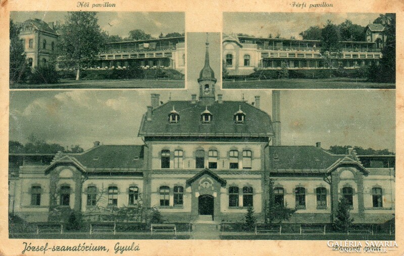 C - 246 printed postcard Gyula - József sanatorium 1939 (barasits photo)