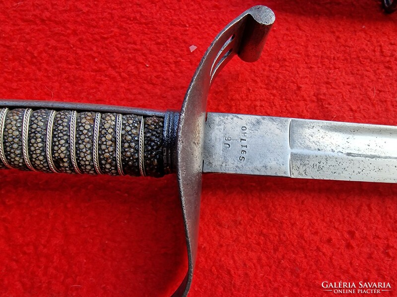 Austro-Hungarian 1861m infantry officer's broad blade