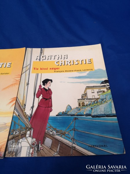 Francois Riviére-Solidor: Agatha Christie - Death on the Nile & Ten Little Negroes, comic book