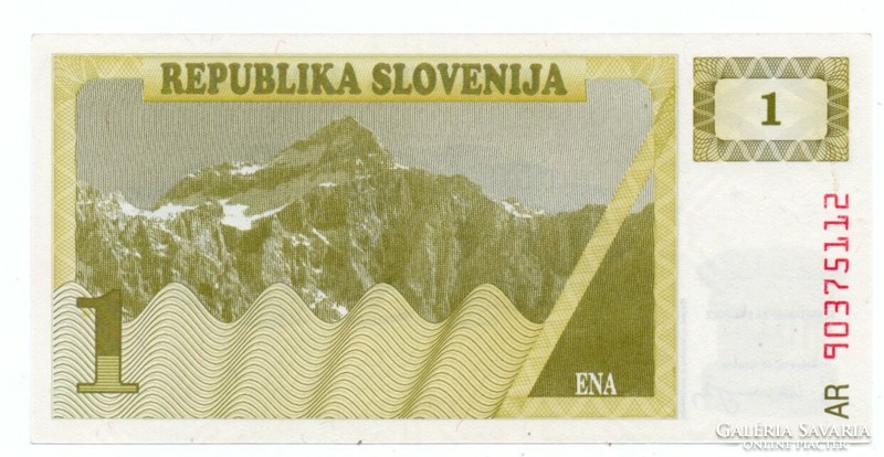 Slovenia 1 tolar