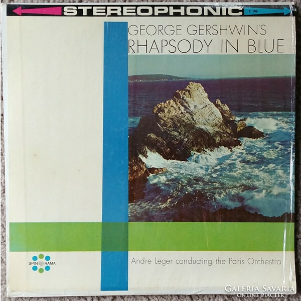 Andre Reger - George Gershwin's Rhapsody in Blue (LP)