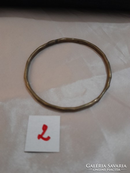 Copper vintage bracelet. 6 X 0.4 cm.