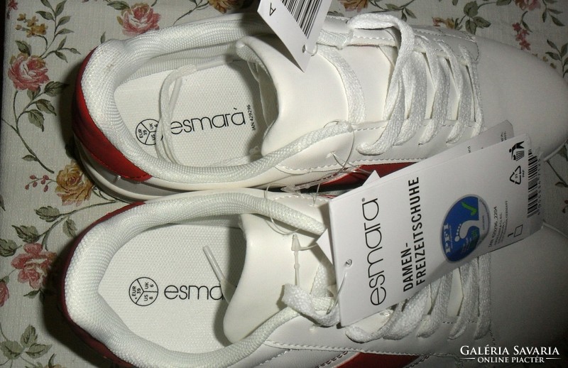 Új címkés Esmara , kényelmes női utcai- sport , műbőr cipő ( 39 )