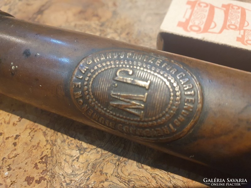 Retro antique copper sprayer fitting