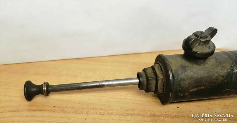 Old hand tool, petrol soldering iron, for goldsmiths, in working condition