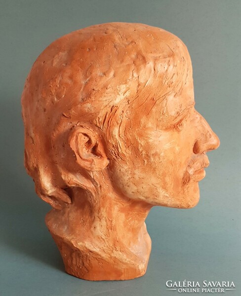 Medgyessy Ferenc(1881-1958) - Képcsarnok Debrecen Terrakotta fej