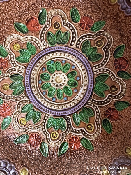A very nice wall plate in the form of a mandala